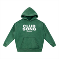 Club Song Washed Fleece Oversized Hoodie