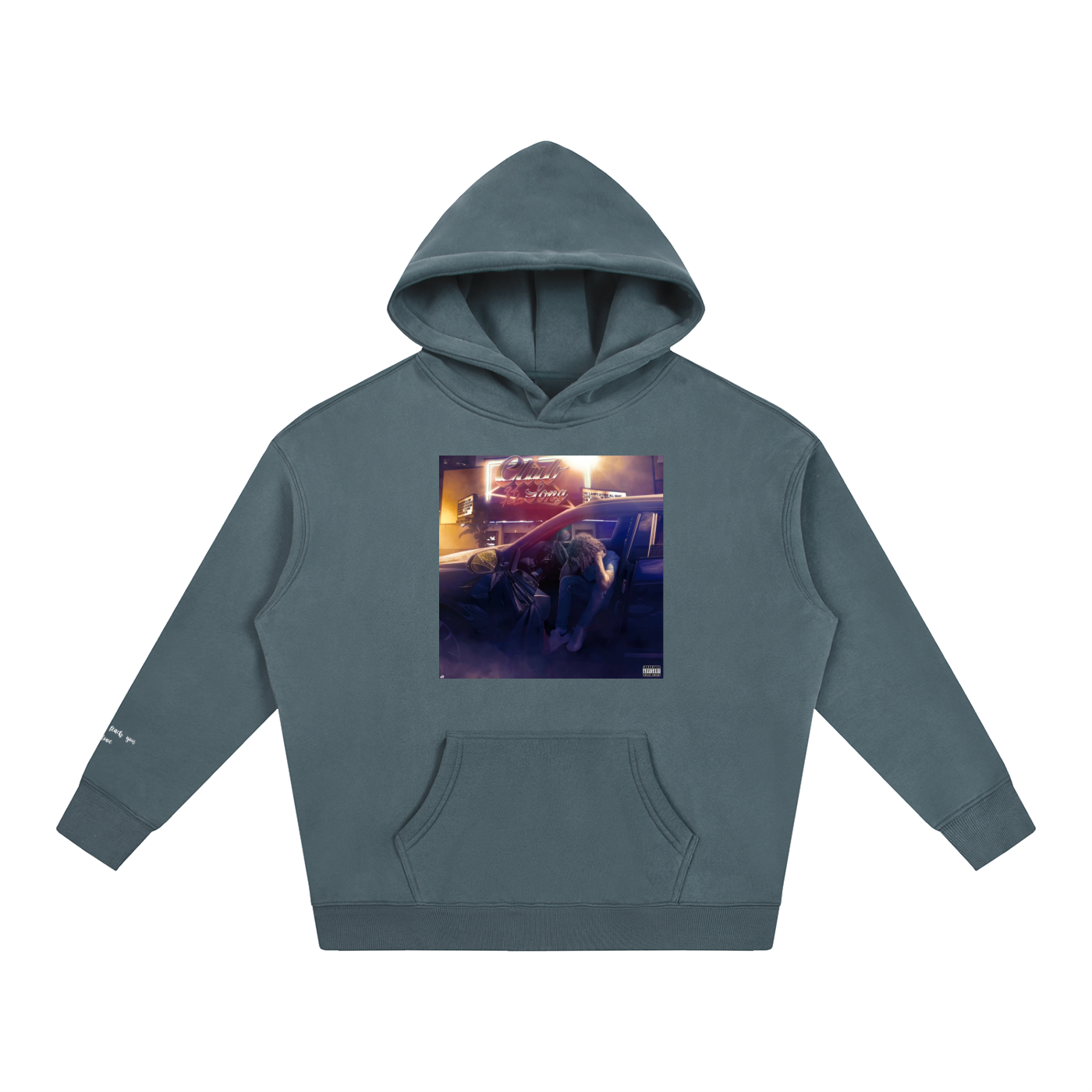 Club Song Oversized Fleece Hoodie