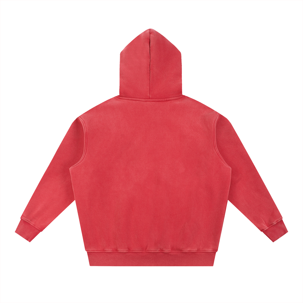 Club Song Washed Fleece Oversized Hoodie