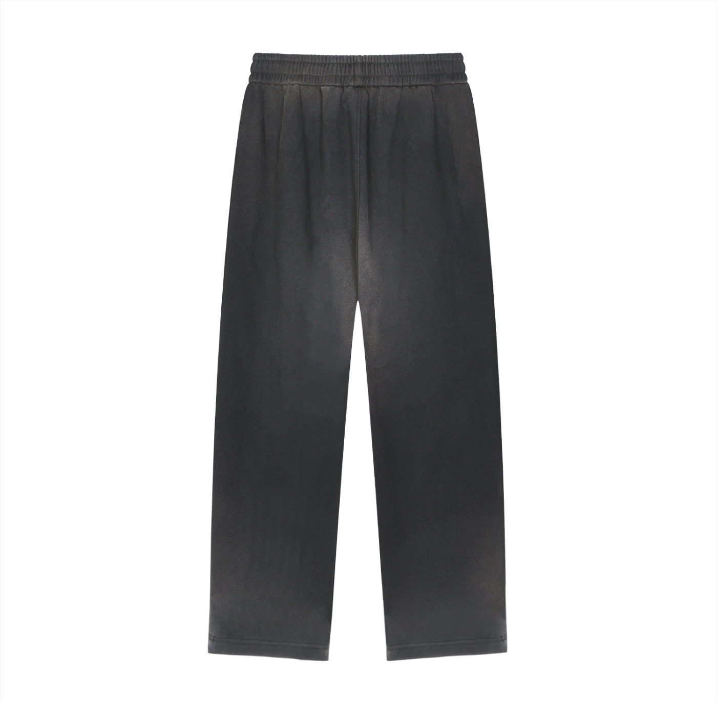 Men's Sun Fade Raw Edge Straight-Leg Sweatpants