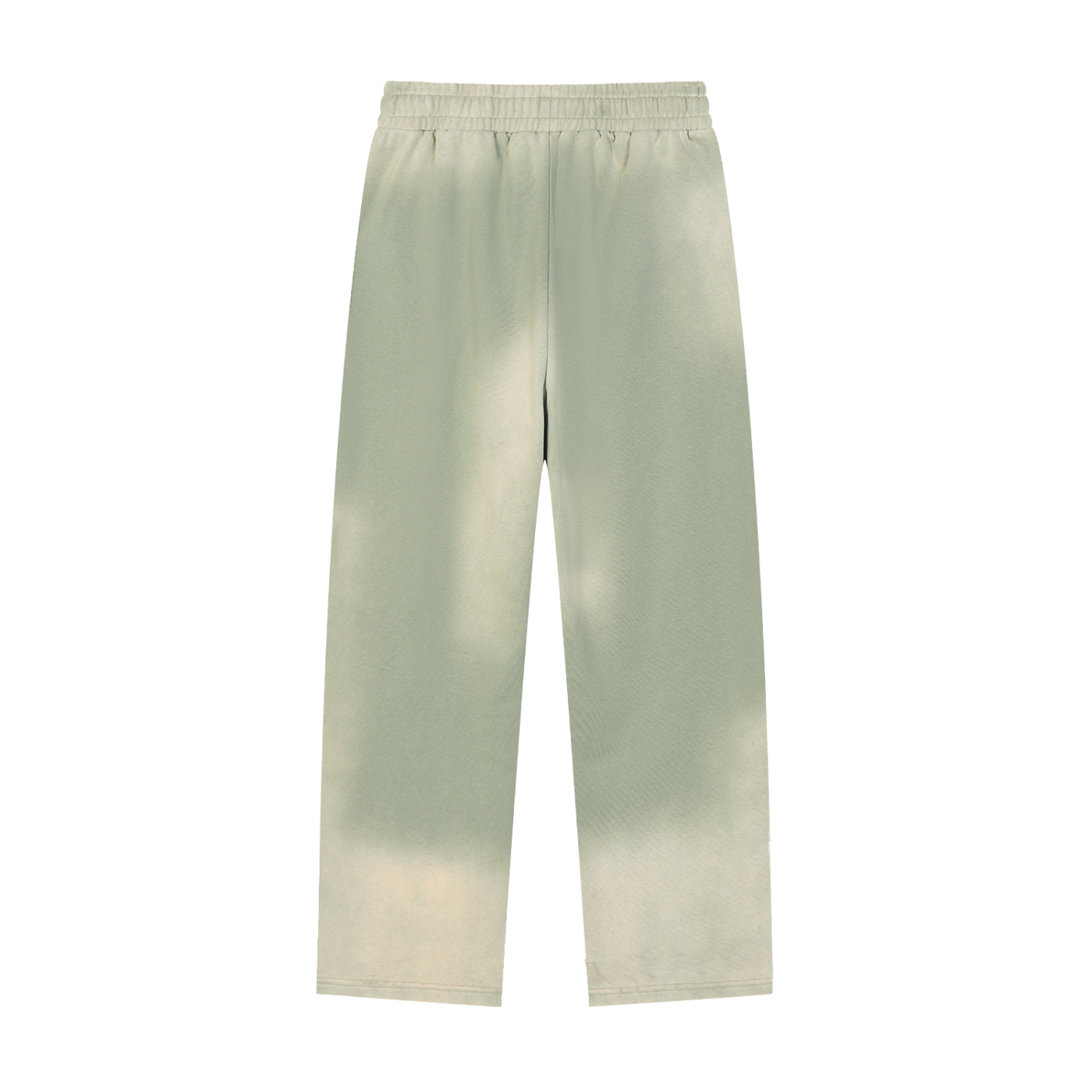 Men's Sun Fade Raw Edge Straight-Leg Sweatpants