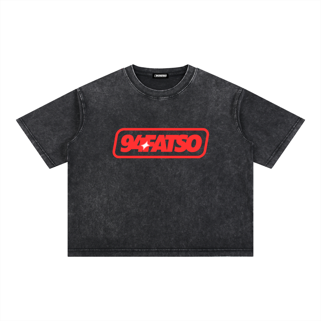 Washed Boxy Cotton T-Shirt