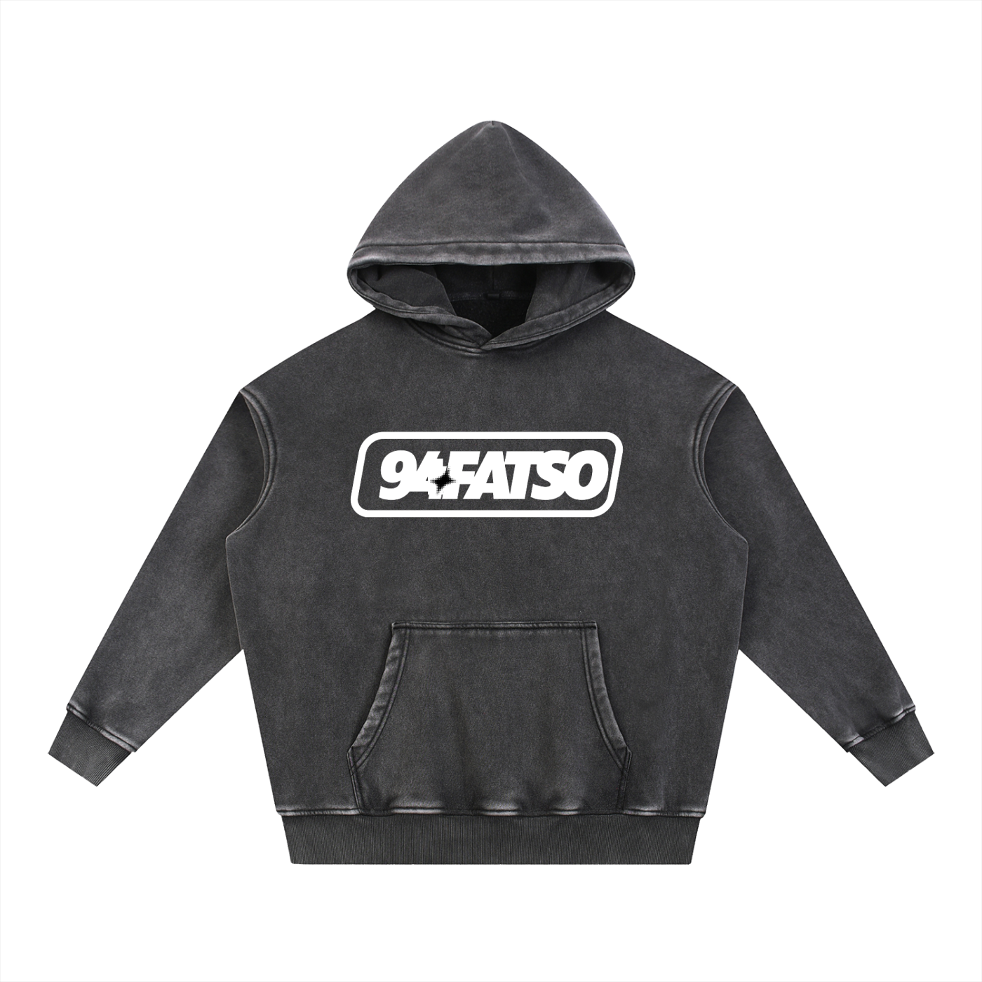 Washed Fleece Oversized Hoodie