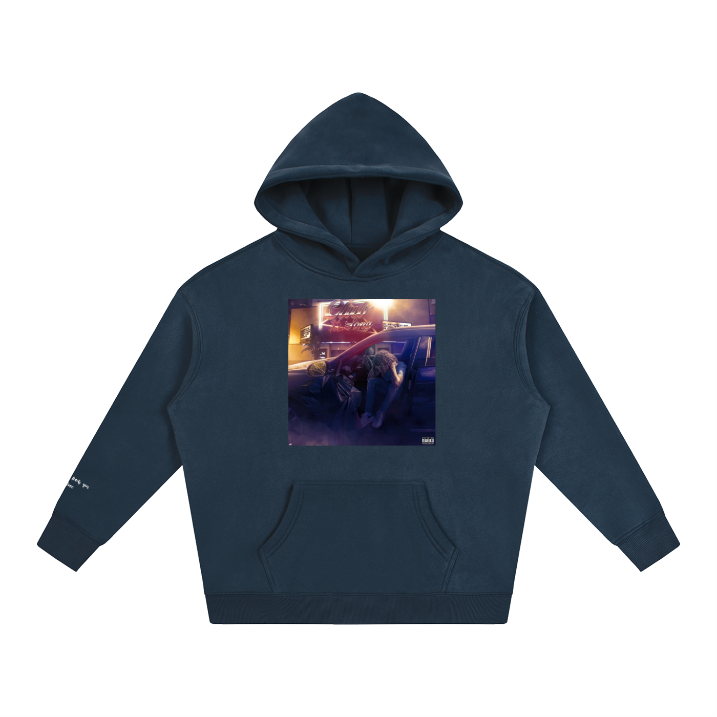 Club Song Oversized Fleece Hoodie