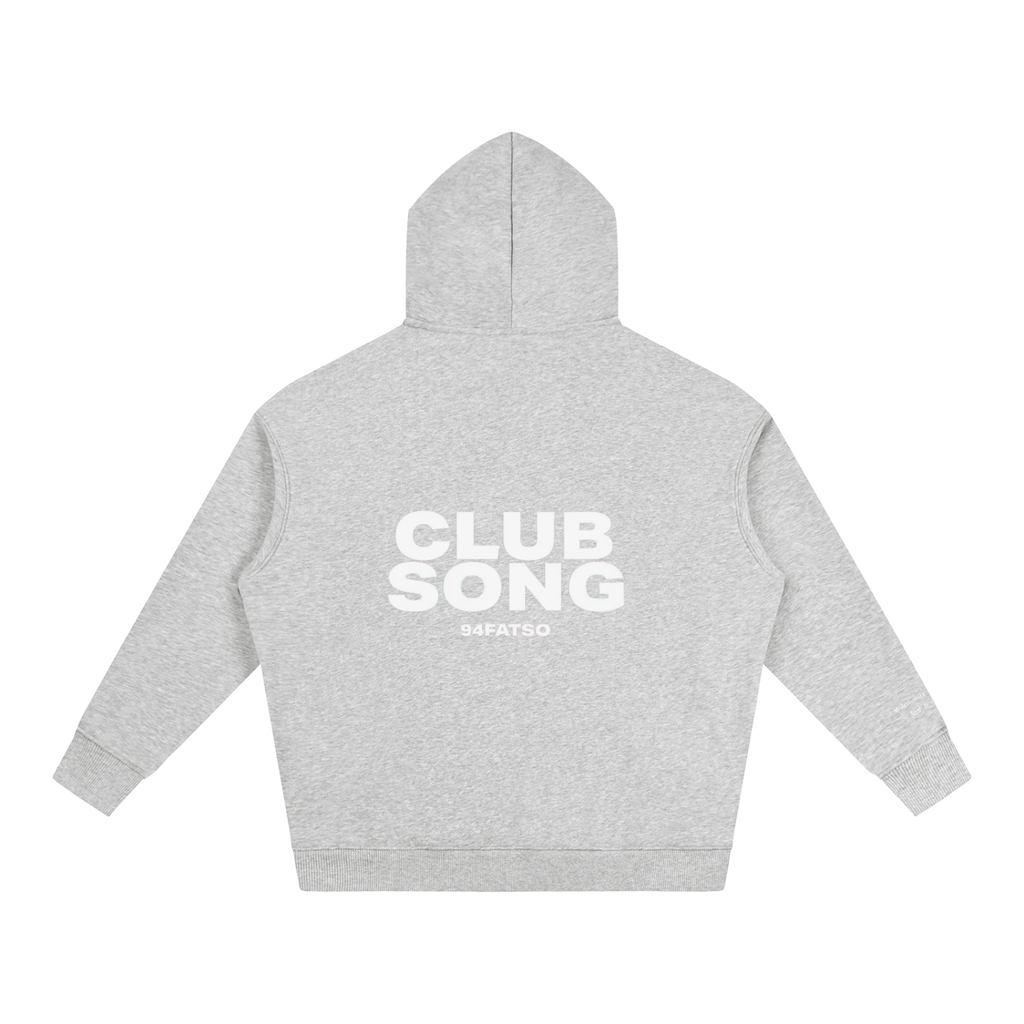 Club Song Oversized Fleece Hoodie