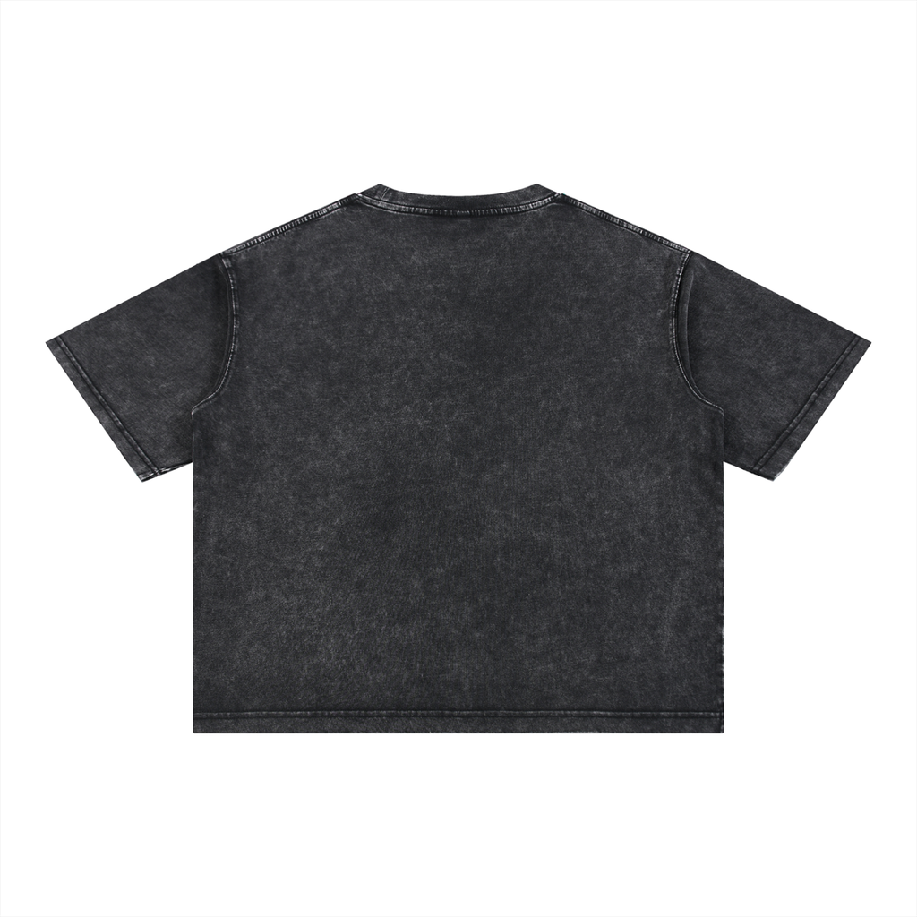 Washed Boxy Cotton T-Shirt
