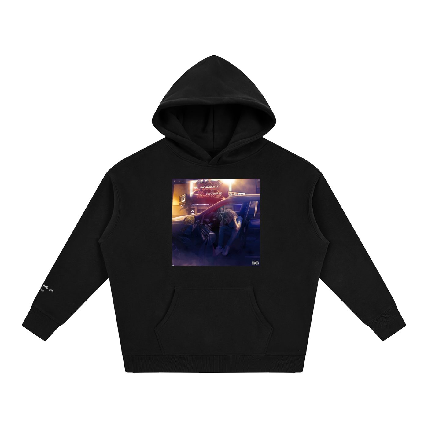 Club Song Oversized Fleece Hoodie