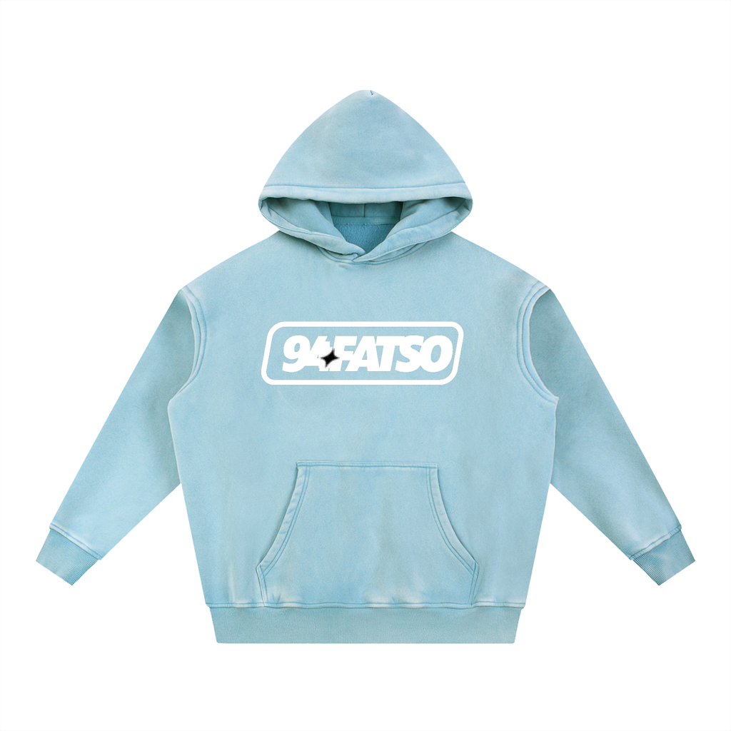 Washed Fleece Oversized Hoodie