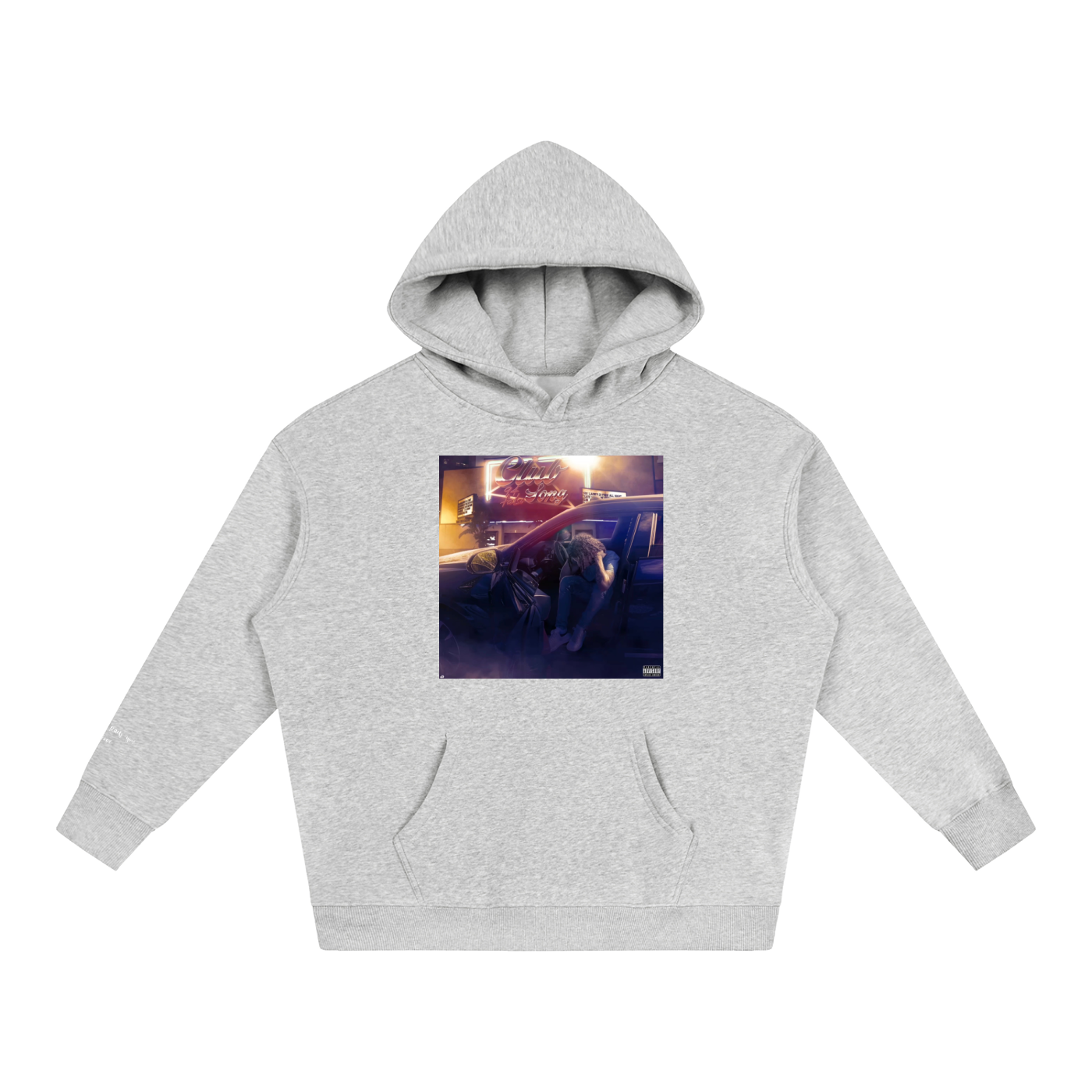 Club Song Oversized Fleece Hoodie