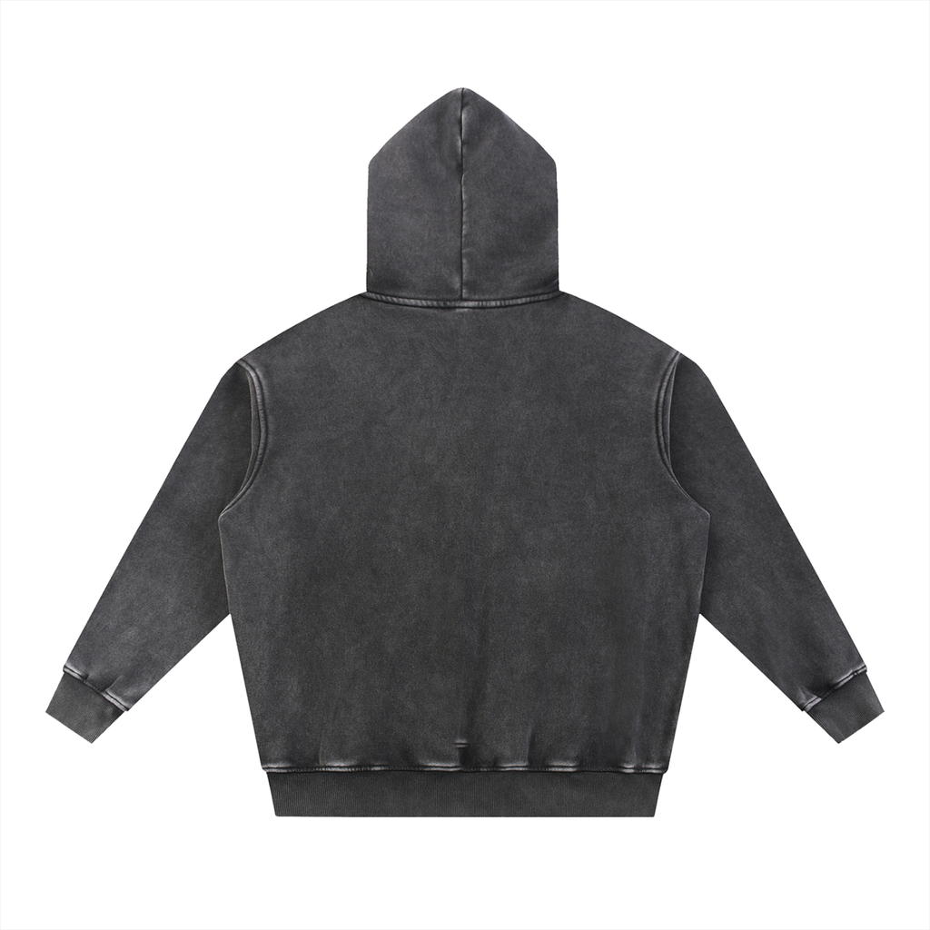 Club Song Washed Fleece Oversized Hoodie